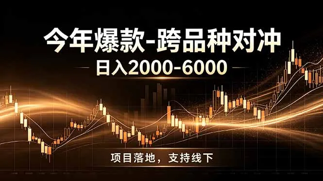 全新跨品种对冲模式上线！日稳定盈利 2000-6000，合规长久可批量放大-创客联盟