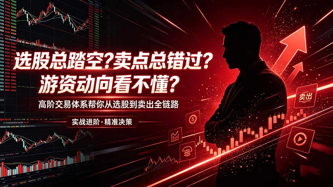 选股总踏空?卖点总错过?游资动向看不懂?高阶交易体系帮你从选股到卖出全链路(更新6月-创客联盟