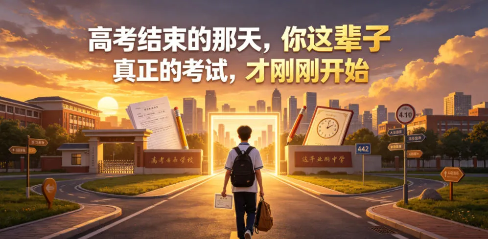付费文章：高考结束的那天，你这辈子真正的考试，才刚刚开始-创客联盟