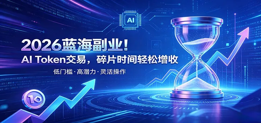 AI Token算力赛道！普通人可入局的数字副业，零门槛快速起步-创客联盟