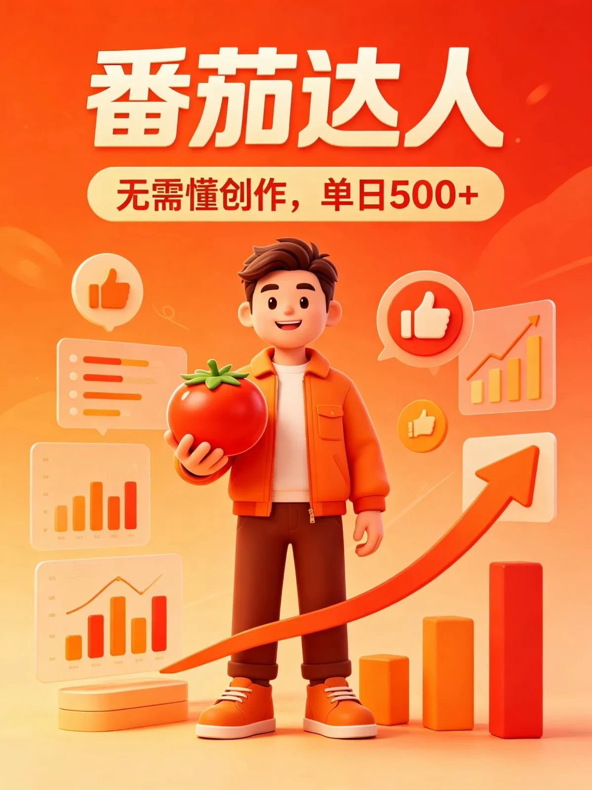 番茄小说达人全自动变现，普通人轻松日入500+-创客联盟