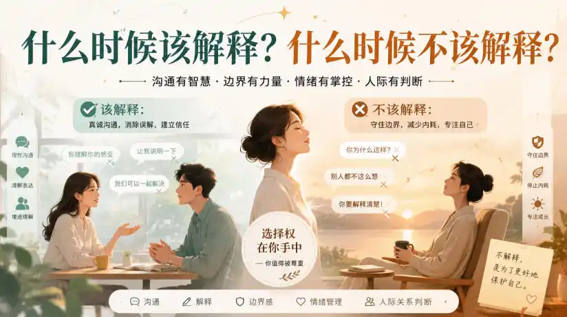 付费文章：什么时候该解释？什么时候不该解释？-创客联盟