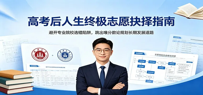 高考后人生终极志愿抉择指南:避开专业院校选错陷阱,跳出唯分数论规划长期发展道路-创客联盟