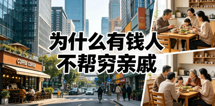付费文章：为什么有钱人不帮穷亲戚？-云网创