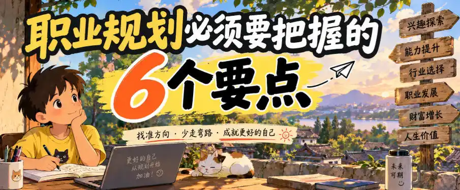 付费文章：职业规划必须要把握的6个要点-创客联盟