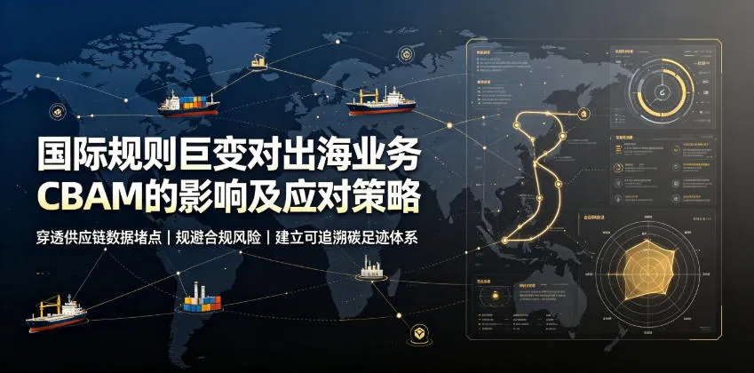 国际规则巨变对出海业务CBAM的影响及应对策略，帮助企业穿透供应链数据堵点，规避合规风险-创客联盟