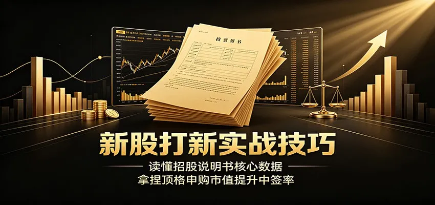 新股打新实战技巧：读懂招股说明书核心数据，拿捏顶格申购市值提升中签率-创客联盟