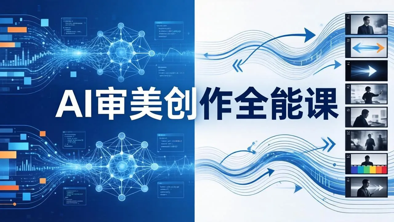 AI审美创作全能课-更新0706：MJ+Seedance+模型训练+影视分镜+编剧，一站式掌握AI艺术创作-创客联盟