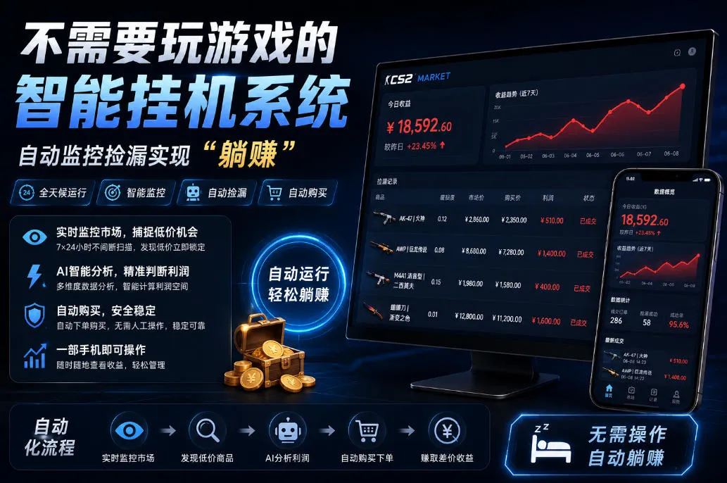 不用玩游戏的游戏搬砖项目，无需自己挂G，无需购买任何额外设备，所有数据支持任何形式验证【揭秘】-创客联盟