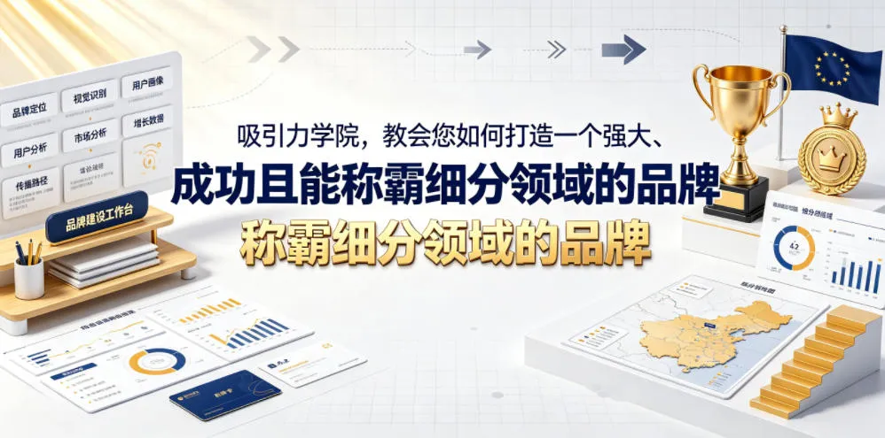 吸引力学院,教会您如何打造一个强大、成功且能称霸细分领域的品牌!【原创双语字幕】-创客联盟